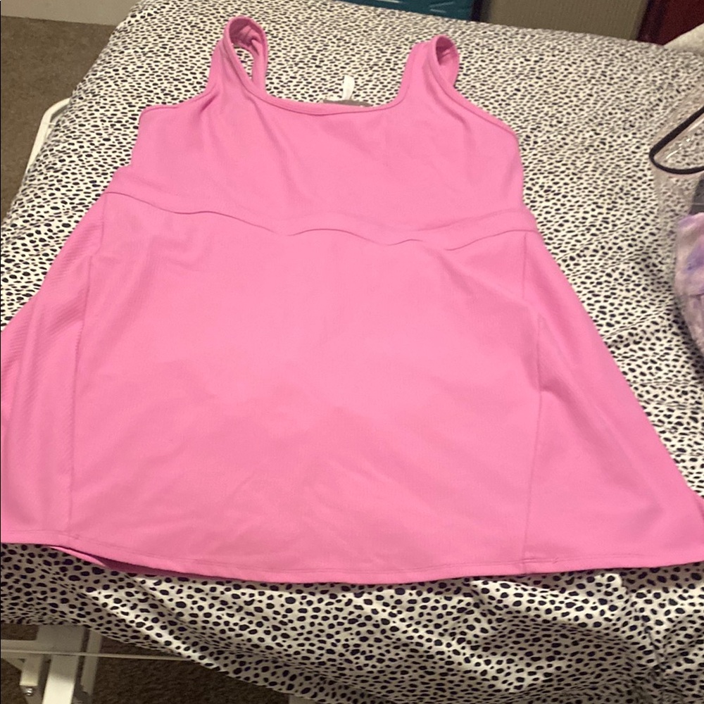 Women's Pink Sleeveless dress